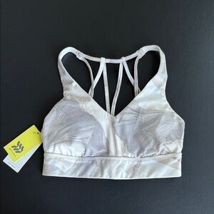 All in Motion Sports Bra Marble Pattern